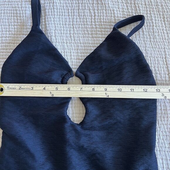 Anthropologie Malai Eiffel One-Piece Swimsuit $168 Women Medium Sexy Black GUC - Picture 14 of 15